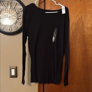 GAP Classic Black Long Sleeve Tee XL